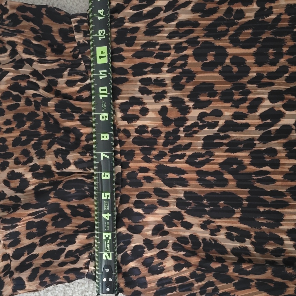NWOT Milly Elma Burnout Leopard Mini Dress Size 4 - Picture 11 of 11